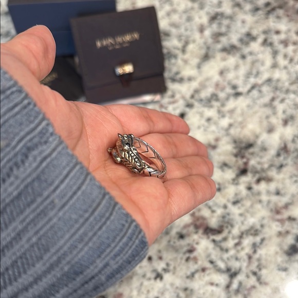 John Hardy Silver Men's Ring - Picture 4 of 8